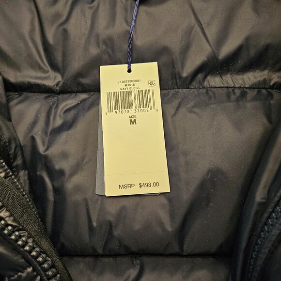 Polo Ralph Lauren Decker Glossed Navy Down Jacket - Picture 4 of 9